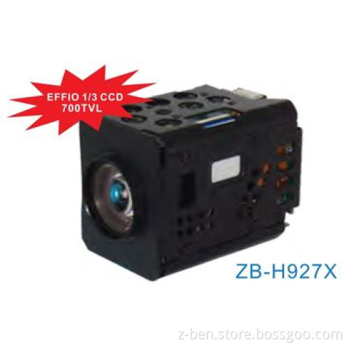 650TVL Day/Night Color Box Zoom Camera with 1/3-inch Sony Effio Pinterline Transfer CCD